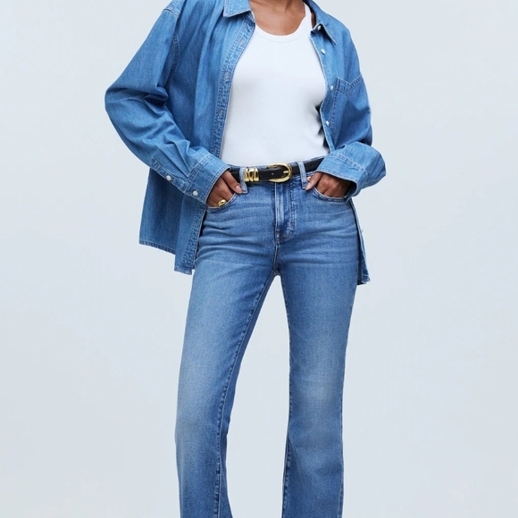 Madewell Flea Market Flare Jeans - Picture 1 of 9
